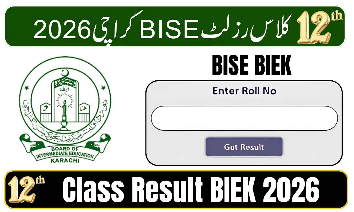 12th Class Result BIEK