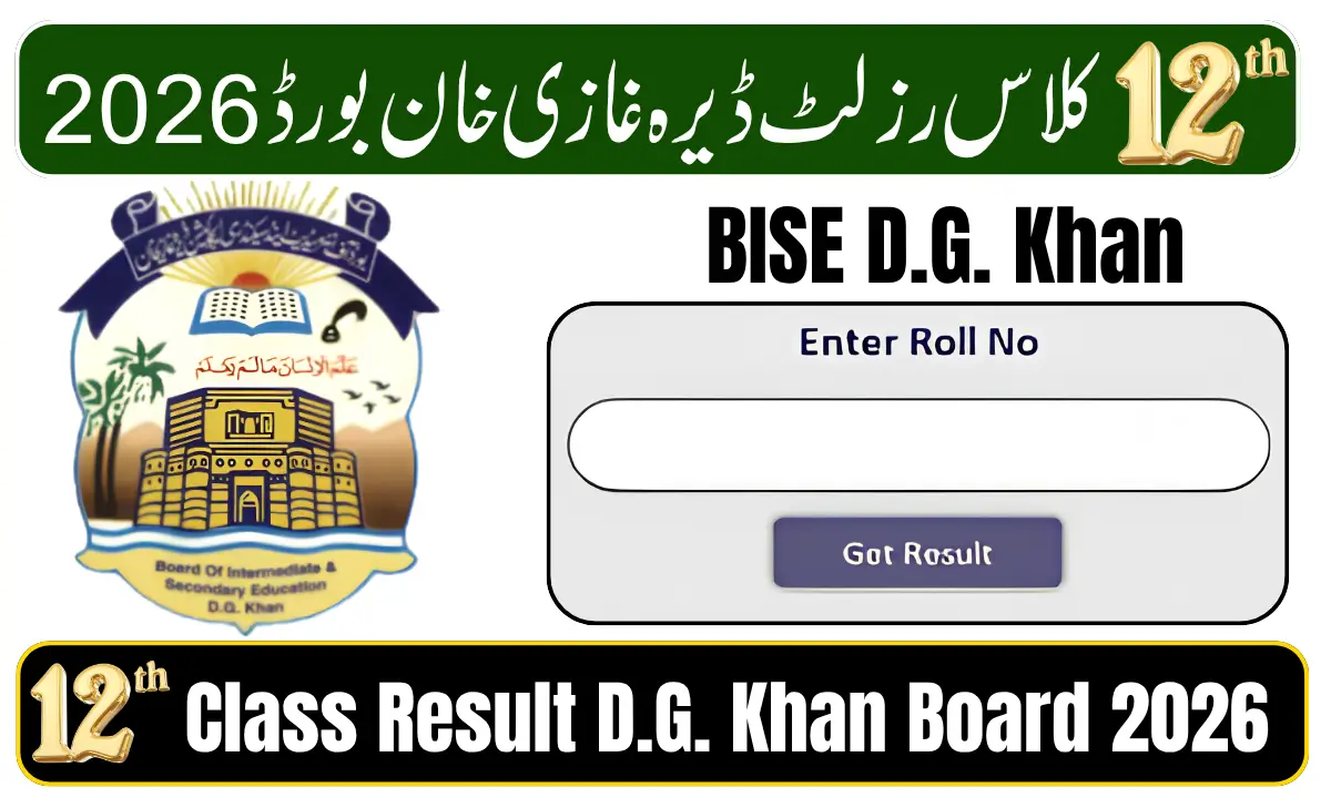 12th Class Result BISE D.G. Khan 2026