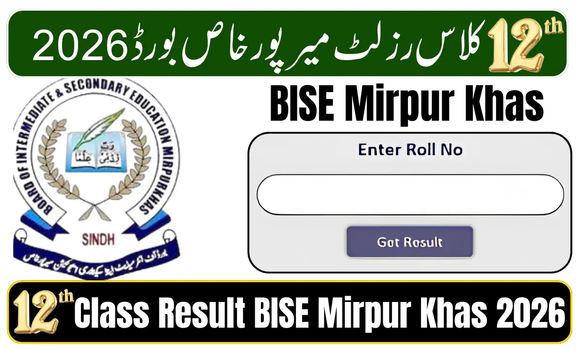 12th Class Result BISE Mirpur Khas