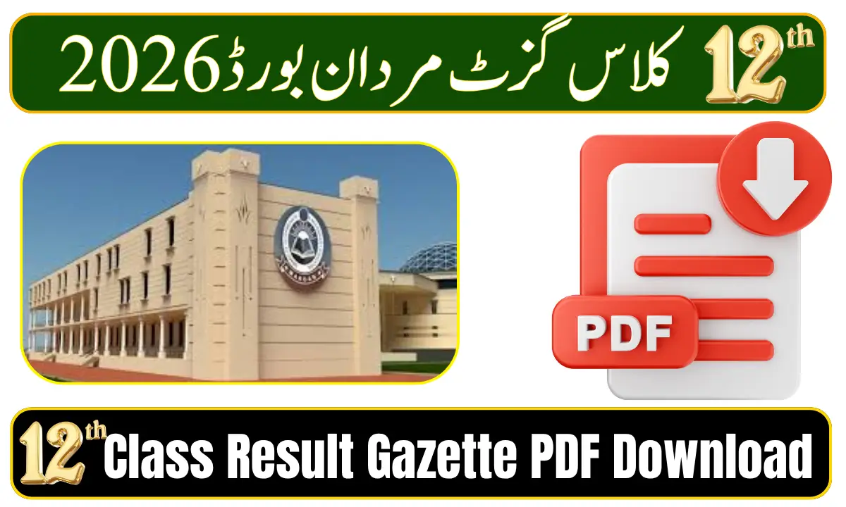 BISE Mardan 12th Class Position Holders 2026