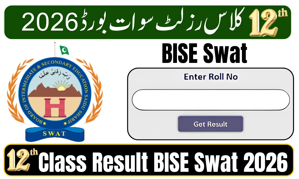 BISE Swat 12th Class Result 2026