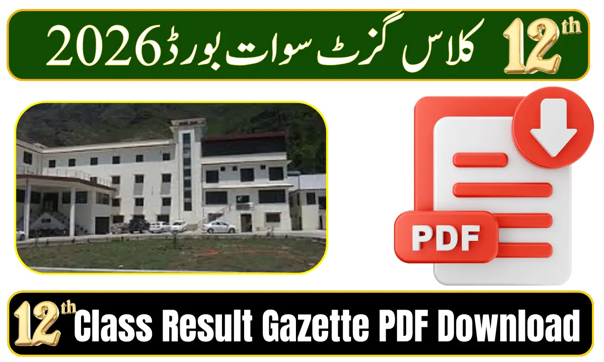 BISE Swat 12th Class Result Gazette 2026 PDF Download