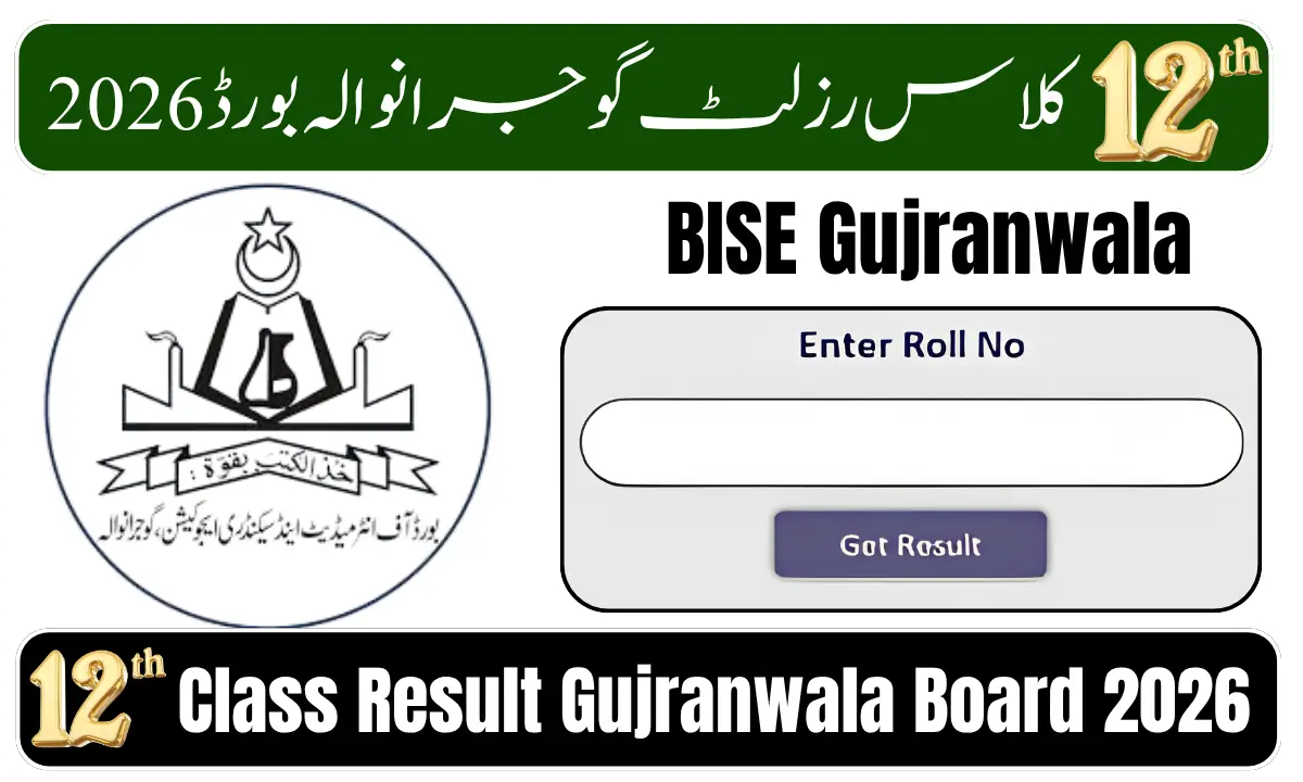 12th Class Result BISE Gujranwala 2026