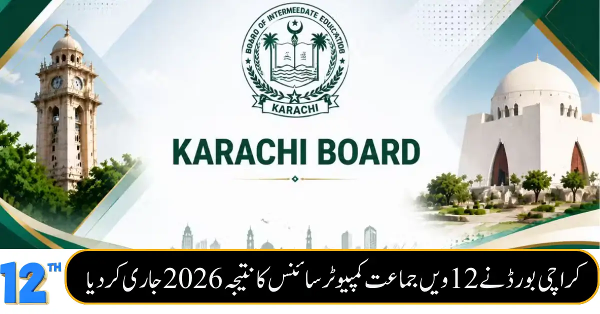 BIEK Karachi 12th Class Computer Science Result 2026 Announced